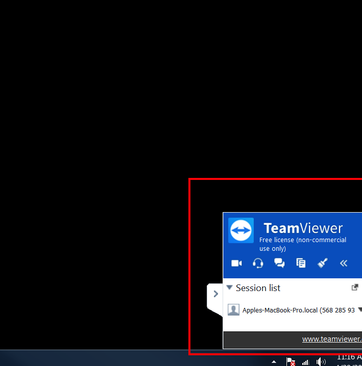 Route 2 TeamViewer Grant Access Windows Step 2 Click teamviewer tab