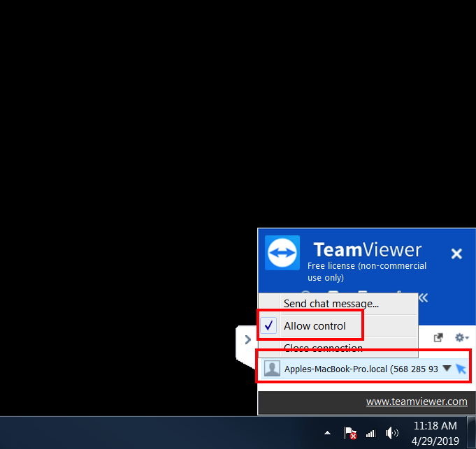 Route 2 TeamViewer Grant Access Windows Step 3 Click teamviewer tab