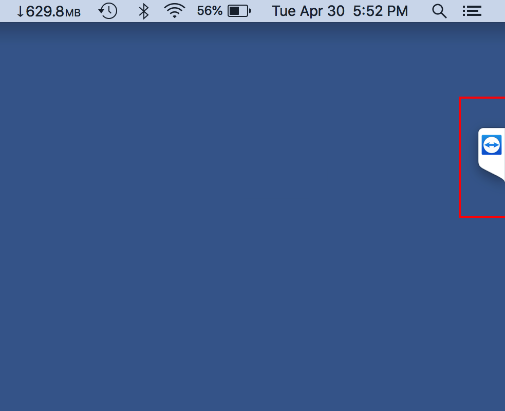 Mac TeamViewer Enable Mic Method 1 Step 1 expand the mini teamviewer window