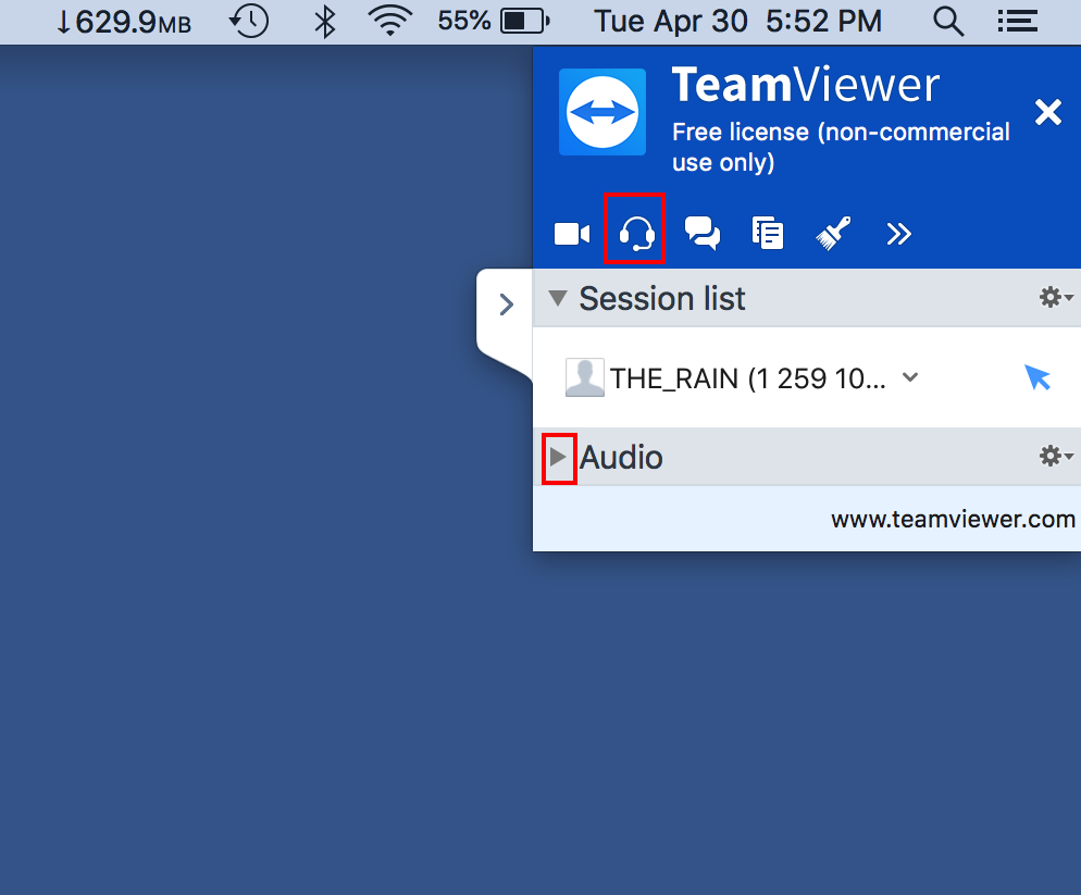 Teamviewer System Audio Mac